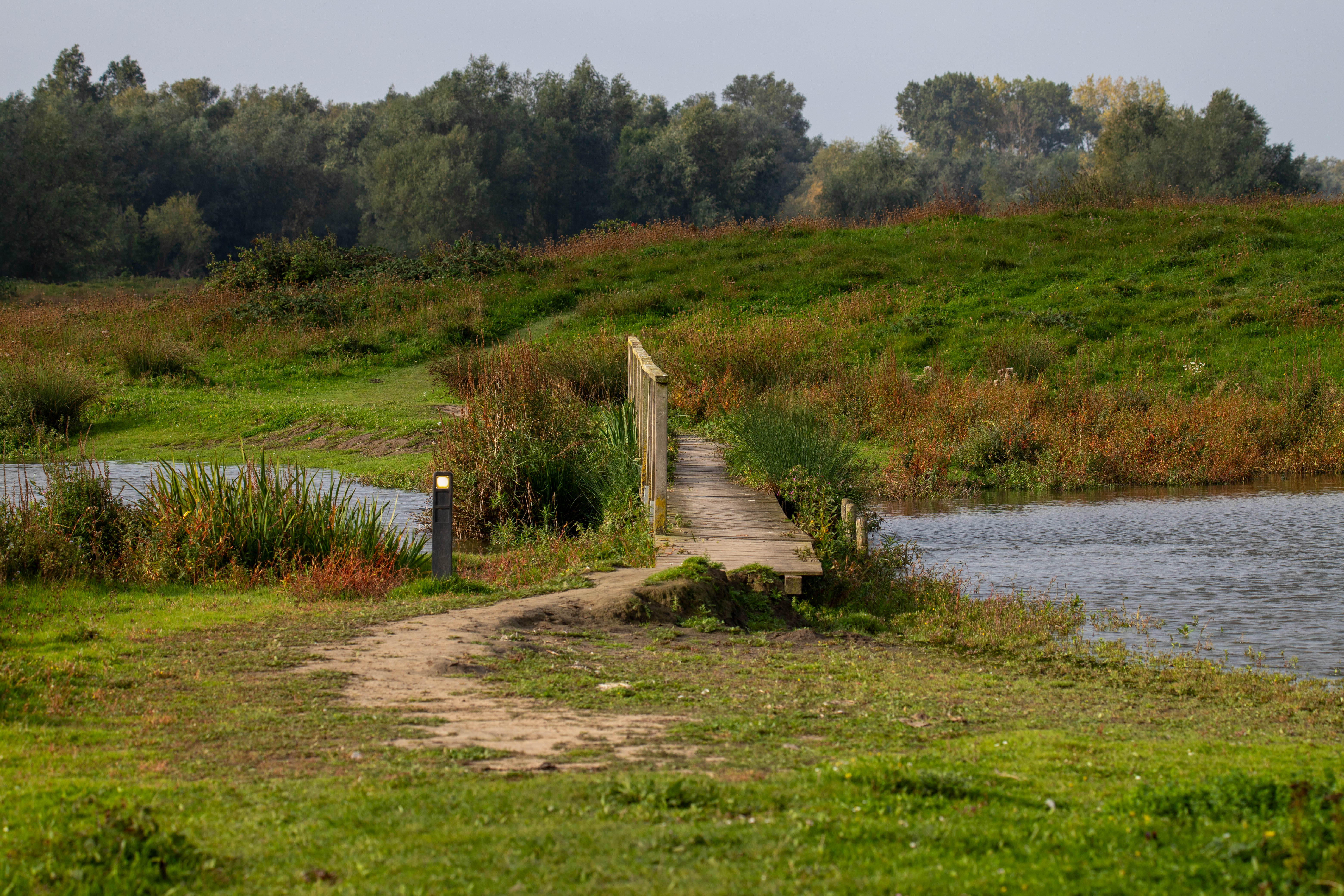 Landscape with bridge